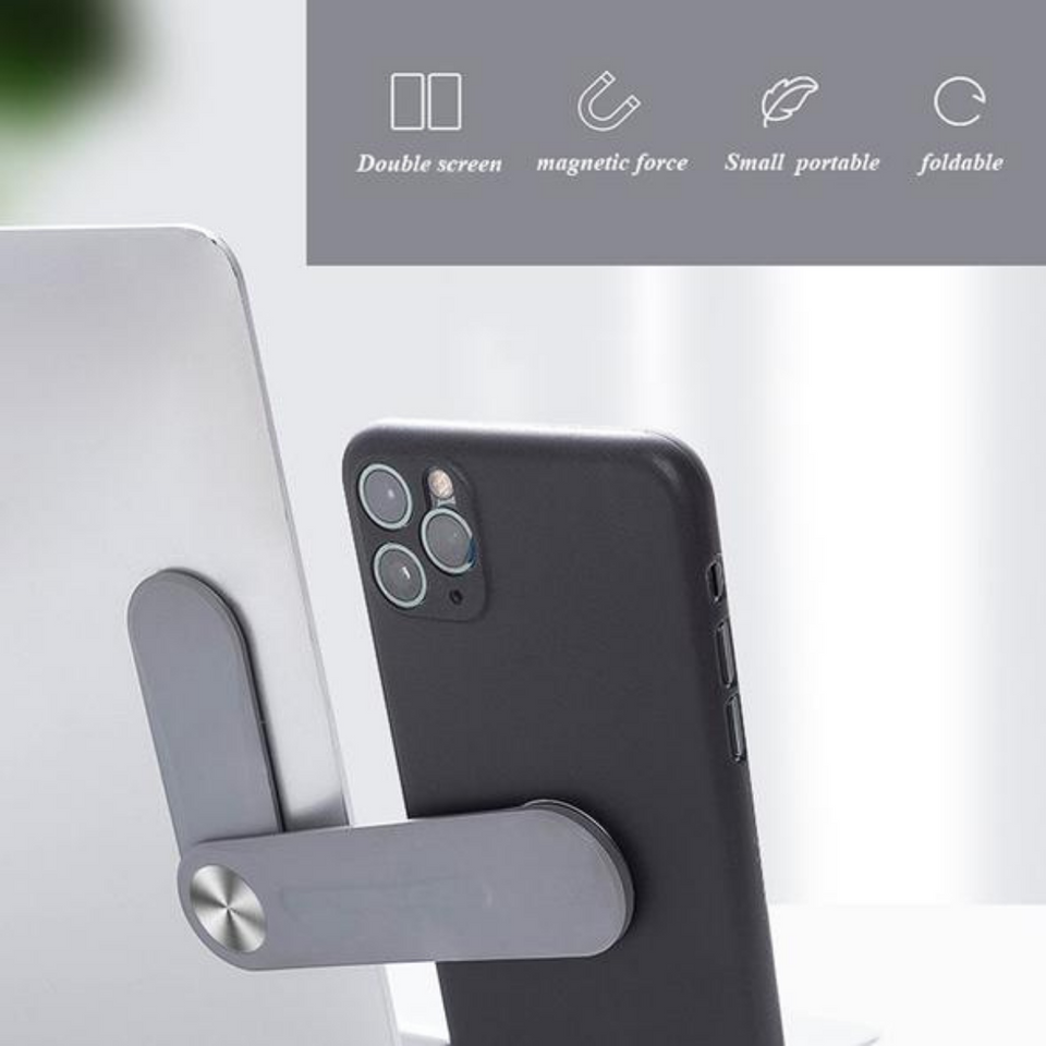 Magnetic Laptop Phone Holder