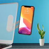 Magnetic Laptop Phone Holder