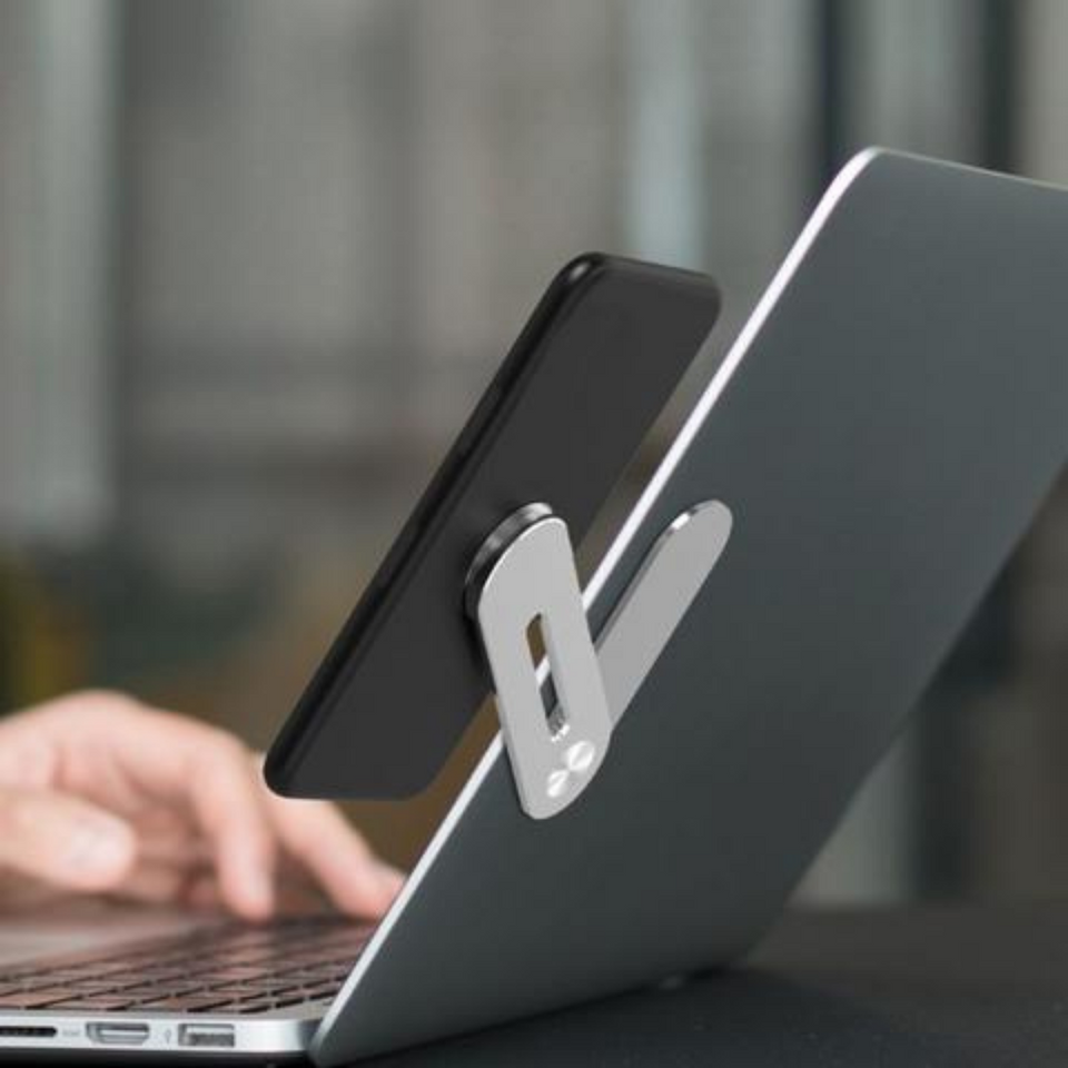 Magnetic Laptop Phone Holder