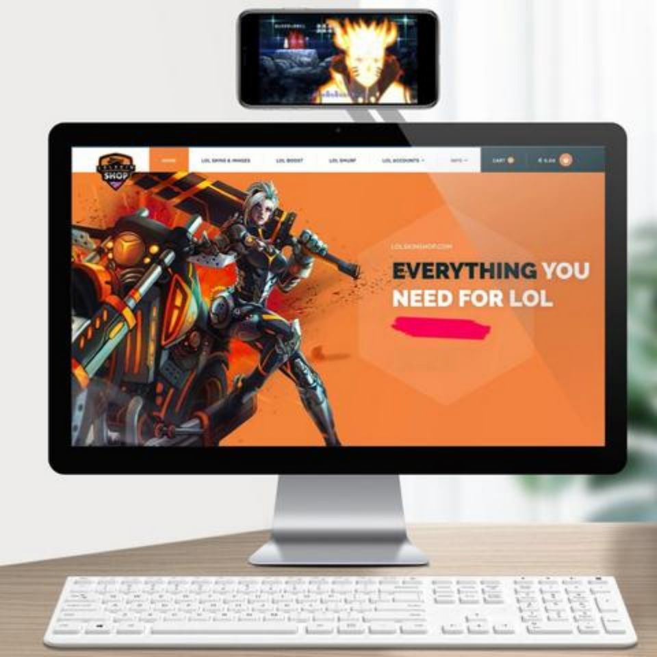 Magnetic Laptop Phone Holder